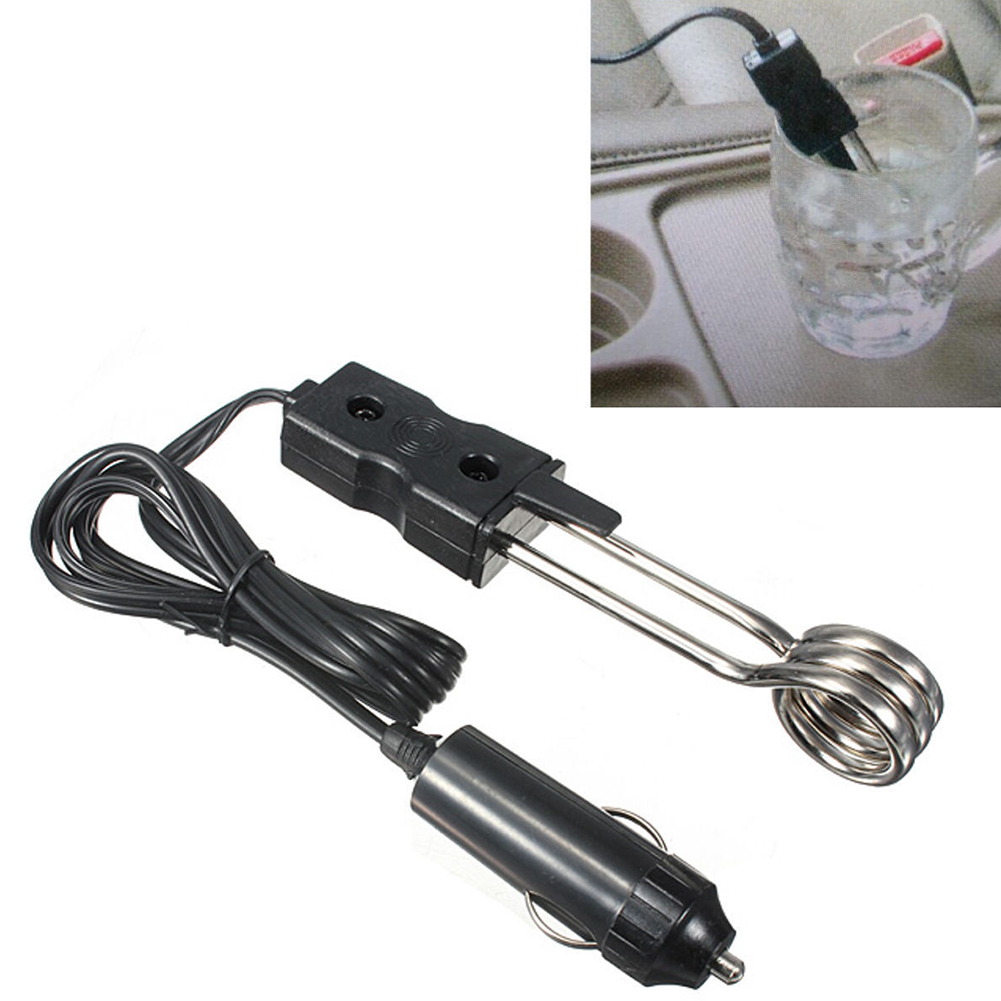 Bluethy Portable 12V Car Immersion Heater Auto Vehicle Electric Tea