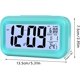 thumbnail image 3 of Reloj Despertador Digital Inteligente, Reloj Despertador Digital con Luz Nocturna Inteligente Regulable, Función de Repetición, Pantalla de Temperatura de Fecha, para Adultos y Niños WD.WDQZL Ropa, 3 of 6