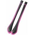 thumbnail image 1 of Embouts de Branches de Lunettes, Embouts d'Oreilles en Silicone Souple pour Lunettes, Kits de Réparation de Coussinets d'Oreilles (Rose Rouge), 1 of 3