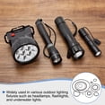 thumbnail image 6 of Uxcell 3Pcs AS-252 Nitrile Rubber O-Rings, 5-1/4" ID, 5-1/2" OD, 1/8" Width Round Seal Rings Gasket for Automotive Machine Faucet Seal Repair Plumbing Compressor, 70 Durometer, Black, 6 of 7