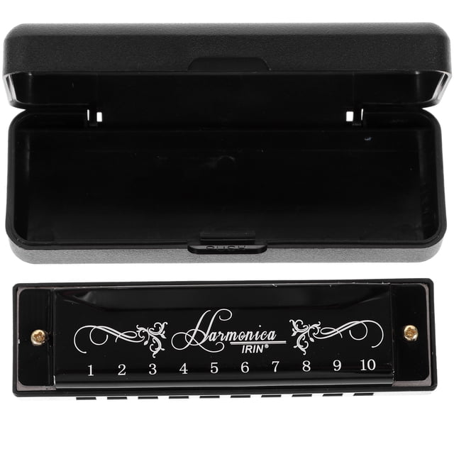 SHISUYAN Diatonic Harmonica Key C ABS Metal Children Harmonica for Kids Beginner Instrument 1Set