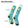 thumbnail image 5 of Balery Flowers Avocado Fun Novelty Socks Men'S Women'S Crew Socks Funny Crazy Novelty Socks Quirky And Cool Socks, 5 of 9