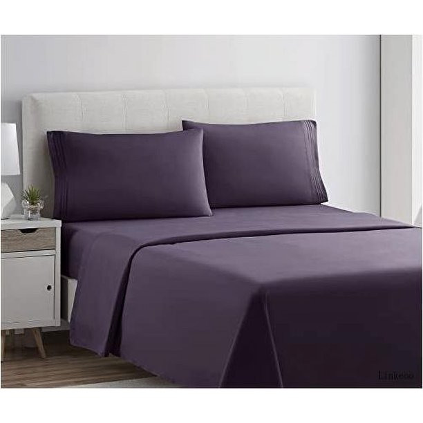 Split King Sheets Set, Deep Pocket Bed Sheets For Split King Size Bed