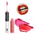 thumbnail image 1 of Non Liquid Makeup Lipstick Waterproof Long Lasting Double Headed Lip Gloss Non Stick Cup, 1 of 8