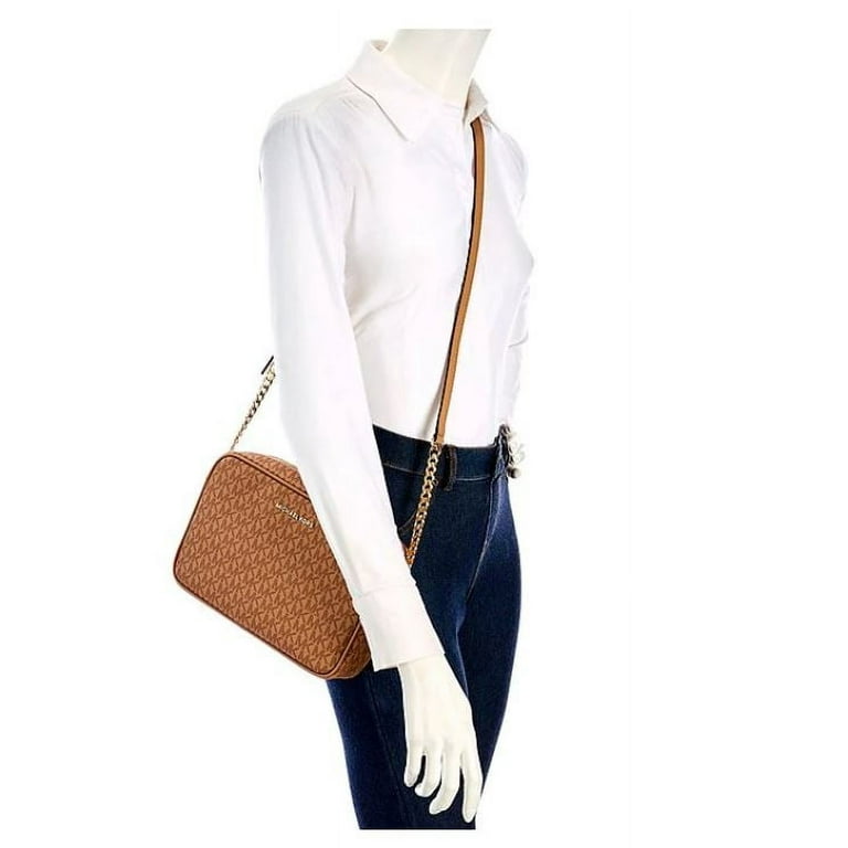【美品】MICHAEL MICHAEL KORS クロスボディ キャメルマルチ Michael Kors Women's Crossbody Messenger and Shoulder Bag, Camel