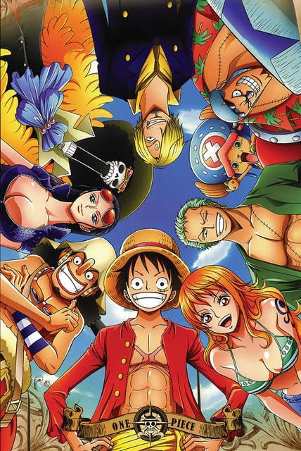one piece marineford poster