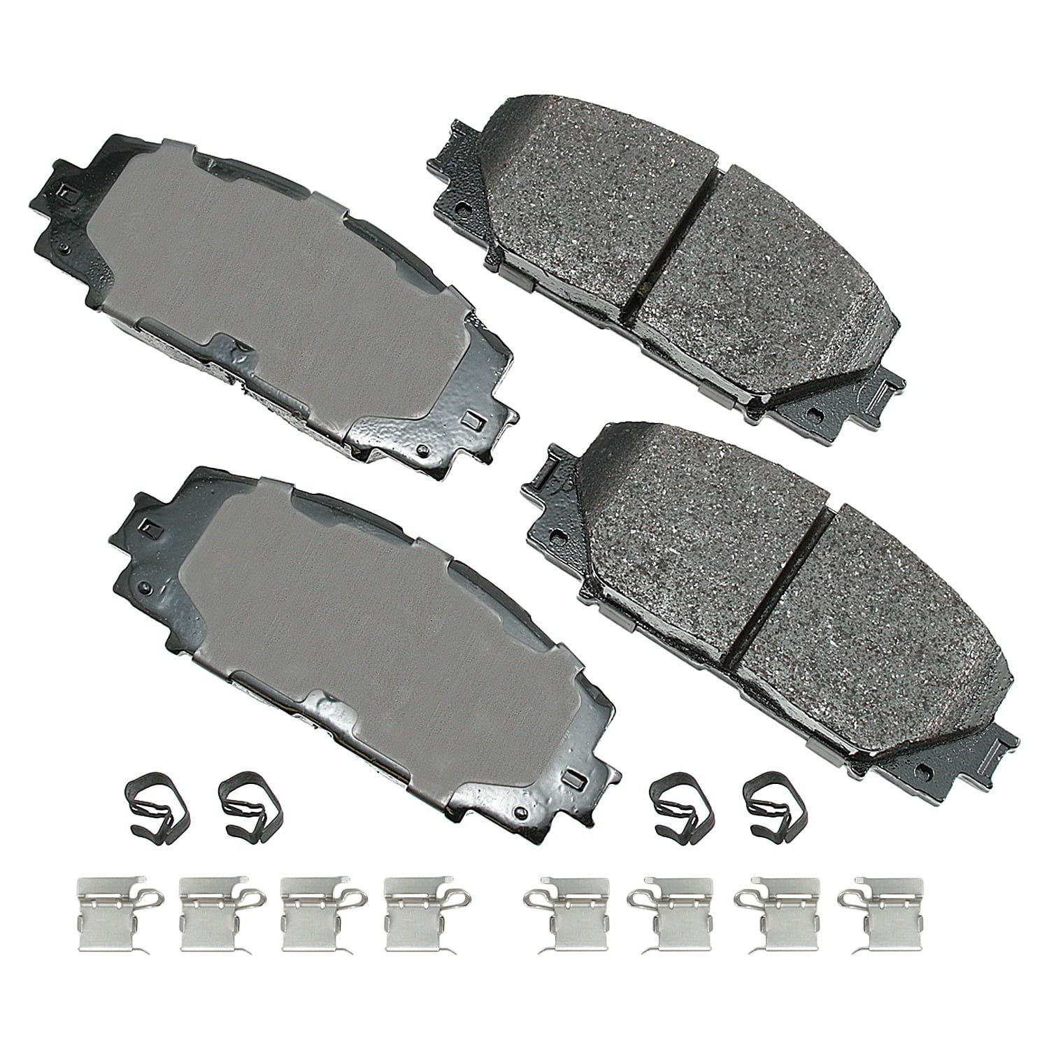 Disc Brake Pad Set Fits select: 2020-2021 TOYOTA COROLLA, 2010-2022 TOYOTA PRIUS