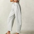 thumbnail image 5 of Women'S Trendy Low Waisted Wide Leg Jeans - Vintage, Mid Rise, Baggy White M, 5 of 9