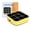 Upgrade Yellow, variant on Electronic Tic Tac Toe Game, Upgraded 4-in-1 Handheld Digital Puzzle Console, Portable Travel Brain Toy, Gift for Kids 4+ Home, School, Yellow