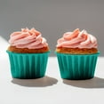 thumbnail image 2 of 1Pcs Disposable Cups Grade Quality Aluminum Cupcake Paper Pan Ramekin Holders – Accommodates Hot/Cold Cooked & Baked – Proof And Stackable, 2 of 4