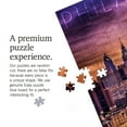 thumbnail image 2 of Lantern Press 1000 Piece Jigsaw Puzzle, Philadelphia, Pennsylvania, Skyline and Bridge Sunset, 2 of 5