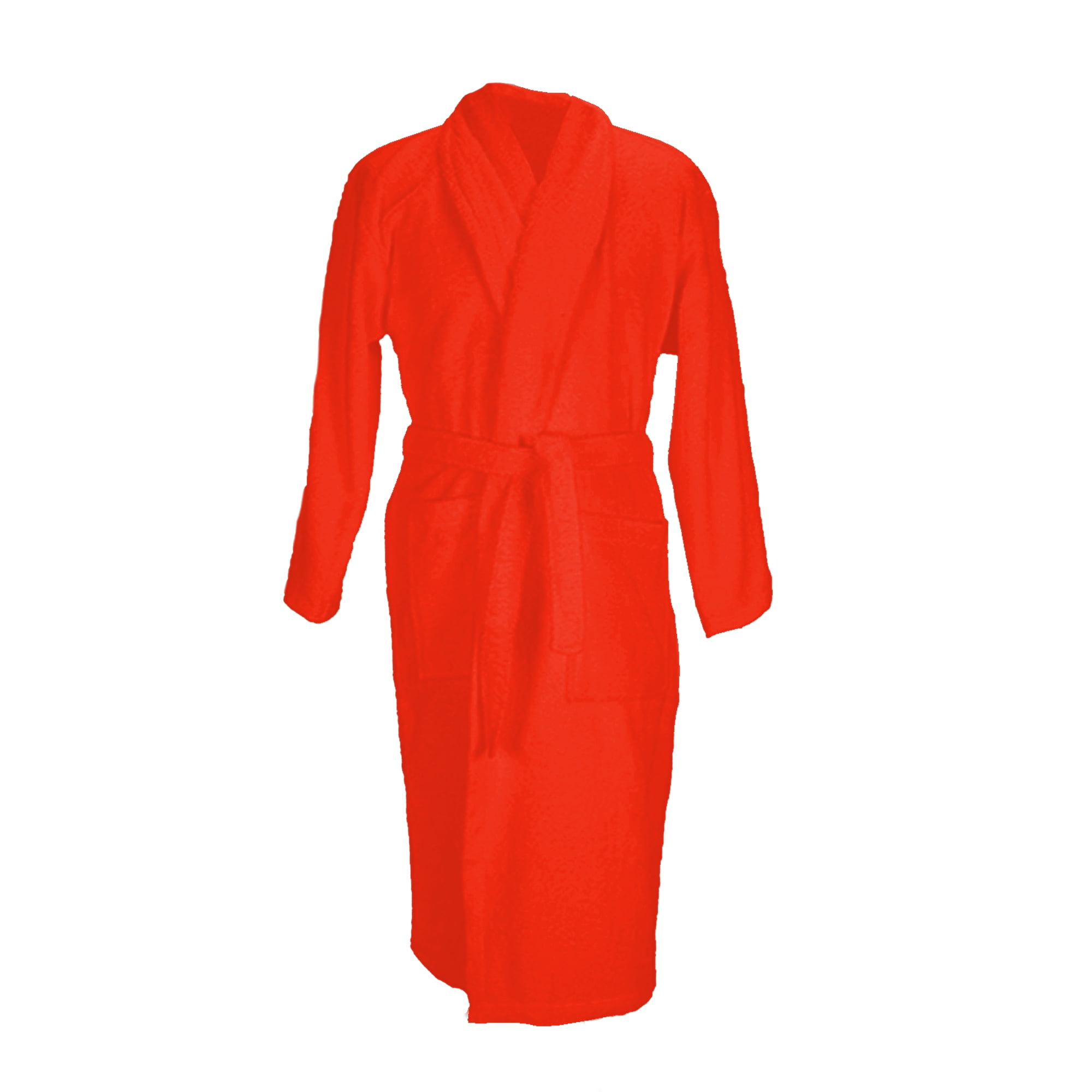 A&R Towels Adults Unisex Bath Robe With Shawl Collar Walmart Canada