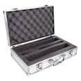 thumbnail image 2 of BELOVING Cordless Microphone Case Portable Dustproof with Pre Cut Foam Protective Box Silver, 2 of 10