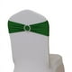 thumbnail image 3 of Funda para silla de banquete de boda, sin lazo, con lazo, cinturón, hebilla de flor, decoración para respaldo de silla, hebilla elástica, respaldo de silla, cinta de hilo, 3 of 5