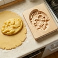 thumbnail image 2 of TEPgvh Biscuit Moulds Cookie Cutter Cookie Durable Wooden Baking For Diy Homemade Cookies Shortbread Fondant Ideal For Home And Bakeries A - One Size, 2 of 5