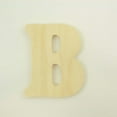 thumbnail image 2 of Package of 1, 6 Inch X 3/4" Thickness Baltic Birch Wood Letter B in The Goudy Heavy Font, Thick, Upper Case for Art & Craft Project, Made in USA, 2 of 4