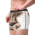 thumbnail image 4 of Balery Relaxed Cute Cow Reading Men's Boxer Briefs, Soft and Breathable Cotton Underwear with nylon Waistband-XX-Large, 4 of 9