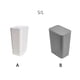 thumbnail image 2 of Yuarrent Cubo de basura conveniente y duradero cuadrado para cualquier espacio Papeleras Cubo de basura Cubo de basura Cubo de basura Suministros de limpieza para el hogar blanco S, 2 of 6