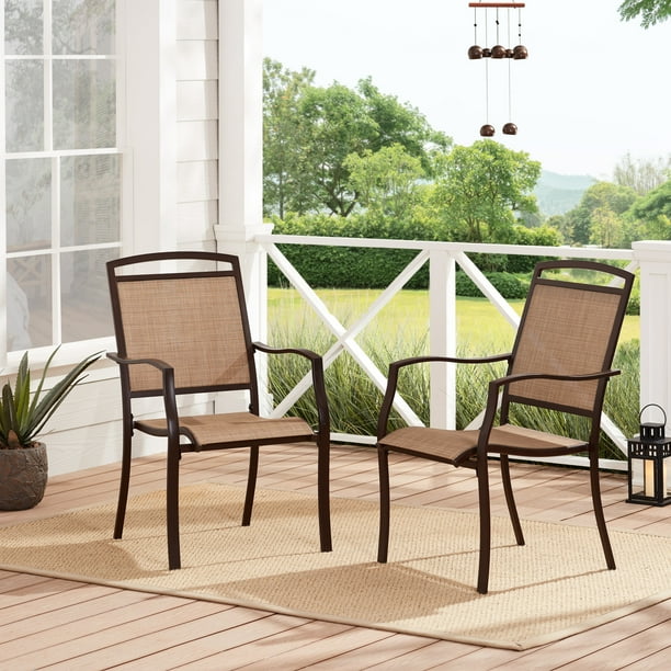 Mainstays Sand Dune 3-Piece Outdoor Bistro Set - Walmart.com - Walmart.com