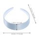 thumbnail image 2 of AURARMLET 3Ud Diademas Anchas No Resbalan Ideal Para Maquillaje Y Uso En Bodas Y Eventos, 2 of 8
