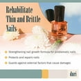thumbnail image 5 of Duri Rejuvacote 2 Nail Growth Treatment, Hydrating and Strengthening Formula for Peeling Brittle Nails, Multi-Use Base and Top Coat, 0.45 oz, 5 of 6