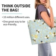 thumbnail image 2 of Kdxio Bees Casual Tote Bags Women Big Capacity Shoulder Bag for Women Travel Shoulder Bags Handbags, 2 of 8