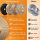 thumbnail image 2 of 4PC Angle Grinder Wood Carving Disc Set, Wood Shaper Carving Disc for Angle Grinder Attachments, Woo, 2 of 5