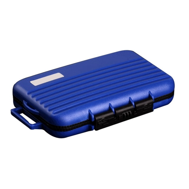Methold Estuche de almacenamiento de tarjeta 24 ranuras Soporte de tarjeta de memoria a prueba de agua Caja de almacenamiento portátil de Type2 NO2