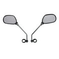 thumbnail image 1 of QualitChoice 1 Pair Rear View Mirror Adjustable 22-25mm Back Sight Reflector Cycling Biking Plastic Motorcycle Mirrors Glass, 1 of 6