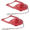 thumbnail image 1 of EcoNesxp Remplacement de Rabat de Toilette 2 Pouces Facile à Installer Chaîne en Acier Inoxydable Haute Performance Remplacement de Rabat de Toilette 2 Pouces Rouge Pack 84995 et, 1 of 5