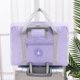 thumbnail image 2 of Bolsa de viaje de hombro impermeable Bolsa de deporte plegable para actividades al aire libre, grande Morado claro Hugo Bolsa de viaje plegable, 2 of 8