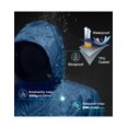 thumbnail image 3 of Men's Packable Rain Jacket Windbreaker Waterproof Lightweight XL, 3 of 7