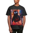 thumbnail image 1 of Spider-Man 230g Vintage Washed Drop Shoulder T-Shirt - Iron On, 1 of 7
