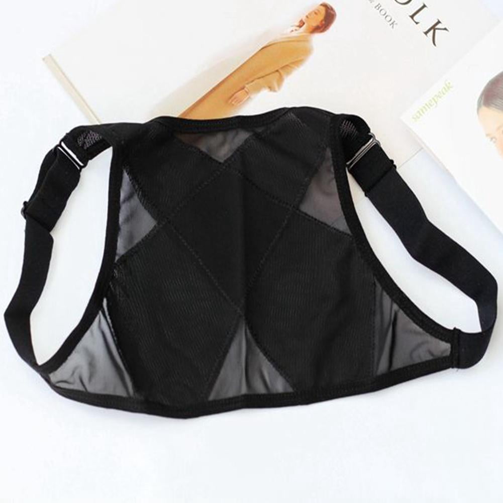 Adult Adjustable Posture Corrector Brace Net Breathable Back Spine Support Belt Humpback Shoulder Posture Correction Belt O7G9