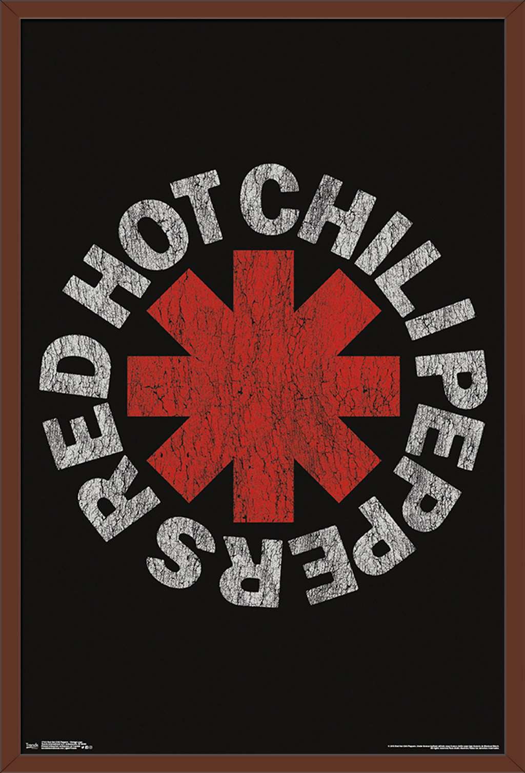 Red Hot Chili Peppers Vintage Logo Poster
