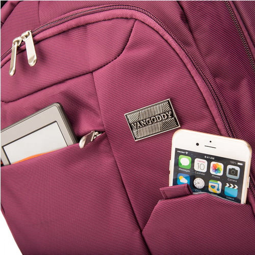 Germini Premium VANGODDY Laptop Backpack fits Asus Laptops 13, 14, 15.6"- 17.3" (up to 17.25 x 12.75 inches)