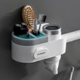 thumbnail image 4 of Amdohai Hair Dryer Holder Wall Mounted Hair Dryer Hanging Rack With, 4 of 7