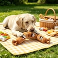 thumbnail image 4 of Squeaky Dog Toys | Dog Chew Toys for Small & Medium Dogs | Soft Furry Toys for Puppy Teething & Dental Care | Interactive Play & Pet Anxiety Relief, 4 of 8
