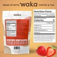 thumbnail image 5 of Waka Instant Green Tea Mix, Strawberry Flavored - 100% Tea Leaves, No Additives, Unsweetened Tea Powder in Bulk Pouch – Easy Quick Hot and Iced Teas, Up to 200 Cups (4.5oz), 5 of 8