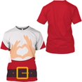 thumbnail image 1 of Christmas Top Christmas T Shirt For Men Clothing New Year Gift Cosplay Santa Claus Tees Women T-shirt 3D Print Anime Streetwear, 1 of 4