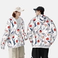 thumbnail image 5 of Picia Tulips Flowers Women's Men's UPF 50+ Sun Protection Hoodie Shirt Long Sleeve SPF Fishing Outdoor UV Hiking Lightweight Shirts-X-Large, 5 of 9
