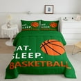 thumbnail image 2 of Erosebridal Teens Basketball Bedding Twin Comforter Set,Sport Gamer Down Comforter,Ball Game Decoration,Reversible,2-Piece, 2 of 8