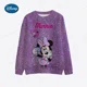 thumbnail image 3 of Sudadera de manga larga con cuello redondo ajustada con estampado de Mickey y Minnie de Mickey Mouse de Disney Otoño 2024, 3 of 5