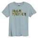 thumbnail image 1 of Amplified - Camiseta Eddies Logo Iron Maiden para Adultos Unisex (Azul Extraño), 1 of 2