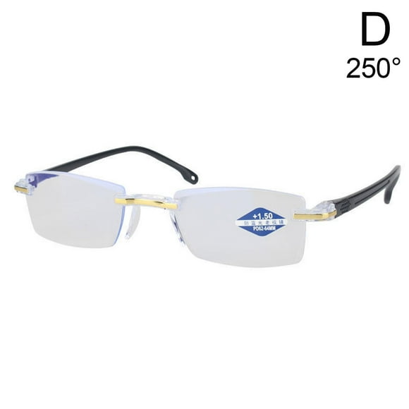 Smart zoom reading glasses progressive multi-focus Computer Anti ray, blue K7V3