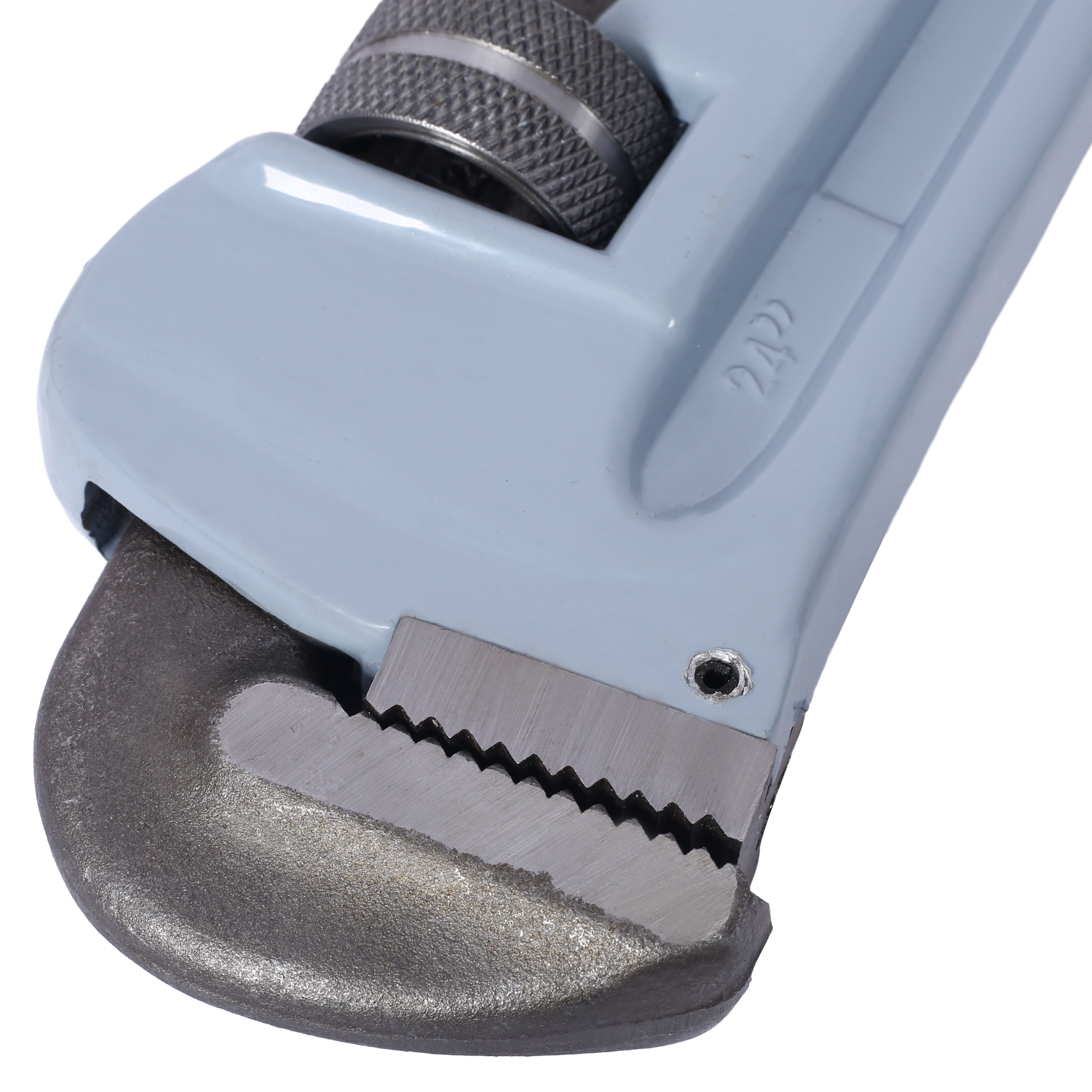 24 in Straight Pipe Wrench, Heavy Duty Plumbers Wrench, Hangable Design, for Water Pipes, Automotive Repairs