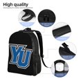 thumbnail image 4 of Mochila para portátil de la Universidad Yeshiva, bolso de viaje informal para la universidad, mochila negra para el trabajo y los negocios, regalo para hombres y mujeres, 4 of 5