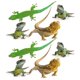 thumbnail image 5 of Auto Decal Stickers 3D Lizard Long-Lasting Adhesion Assorted Color 2 Sets, 5 of 5
