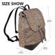 thumbnail image 2 of Fotbe Leopard Print-2 Mochila Bolso con Estampado para Mujer, Mochila Antirrobo de Nylon Impermeable, Bolsa Ligera de Hombro, 2 of 4