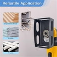 thumbnail image 4 of 2 Pcs Square Slot Cutter Oscillating Multi-Tool to Cut-in Single Gang Wall Boxes,Outlet Cutter for Drywall,Efficient Carving Tool,Black, 4 of 5